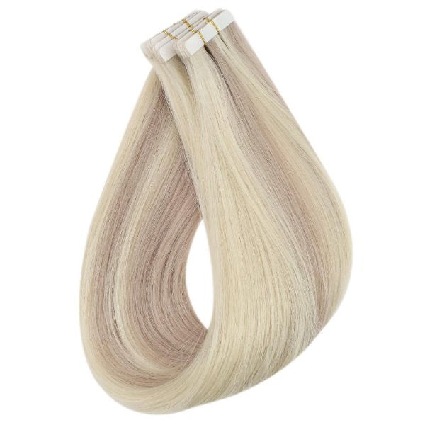 cuticle intact tape in hair extensions for women