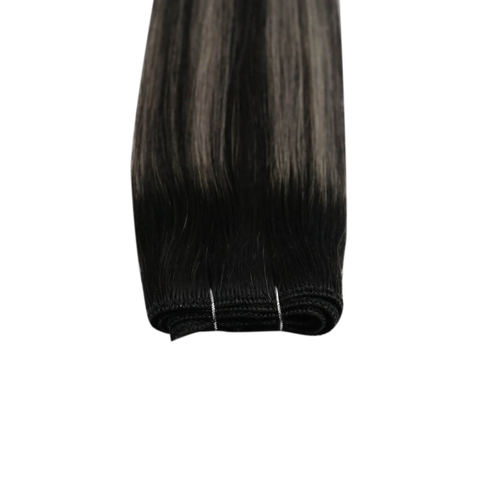 high quality virgin weft hair extensions for women