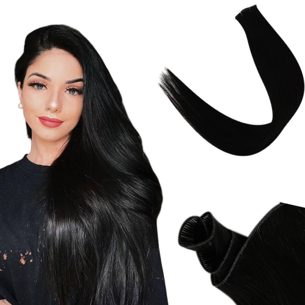 weft hair extensions for black hair