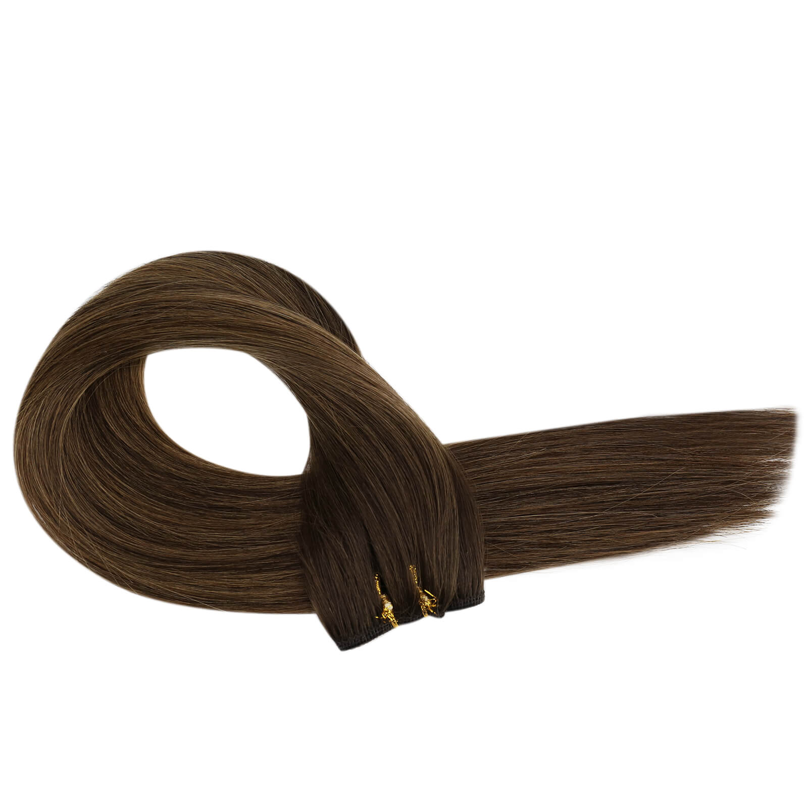 virgin hair machine weft hair extensions for women