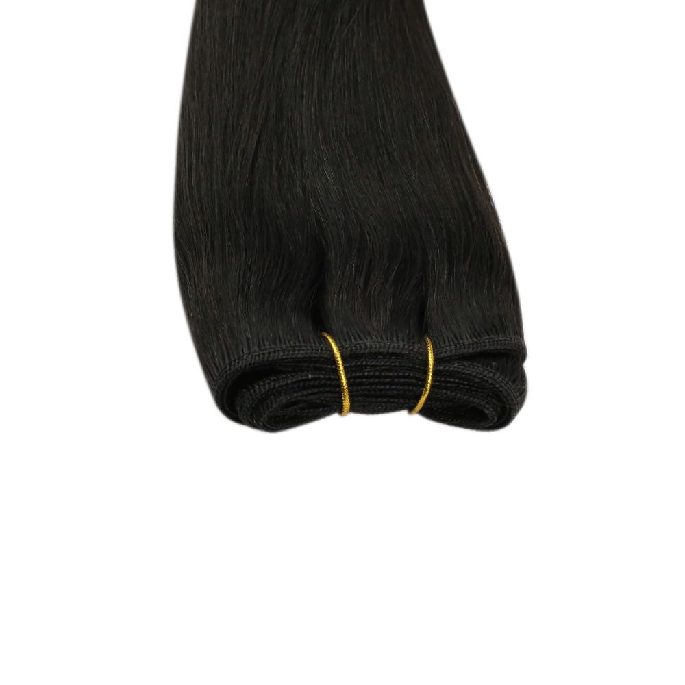 human hair bundles weft hair extensions for women
